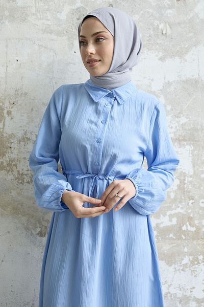 InStyle Φόρεμα Monaco Self Ride - Baby Blue