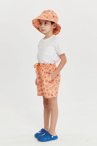 Benittokids Boy's Patterned Bucket Hat 7007
