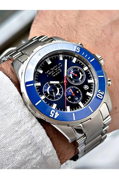 JG. Polo Club JgPolo Clup JPC.0923.11613.1 Steel Cord Men's Wristwatch