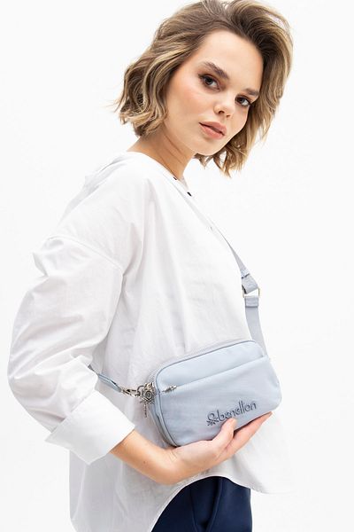 United Colors of Benetton Geantă de cruce albastră Beneton pentru femei - BNT1205