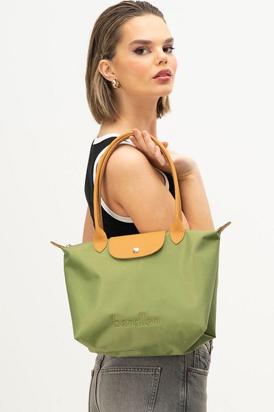 United Colors of Benetton GEANT DE MÂNĂ BENETTON FEMEI VERDE-CAMEL BNT1357
