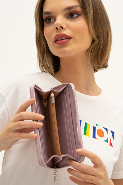 United Colors of Benetton Жіночий бузковий гаманець Beneton - BNT1305