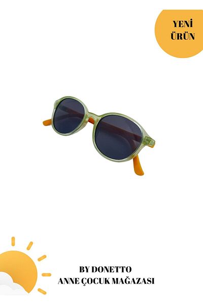 By Donetto Unisex 0-2 Years Old Polarized Frame Children's Sunglasses