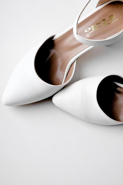 Lal Shoes & Bags Vane Ankle Strap Women's Heeled Shoes-white
