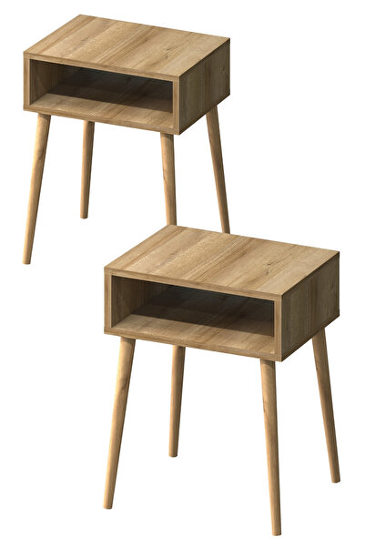 Monte Sehpa Fiona 2'li Komodin Seti