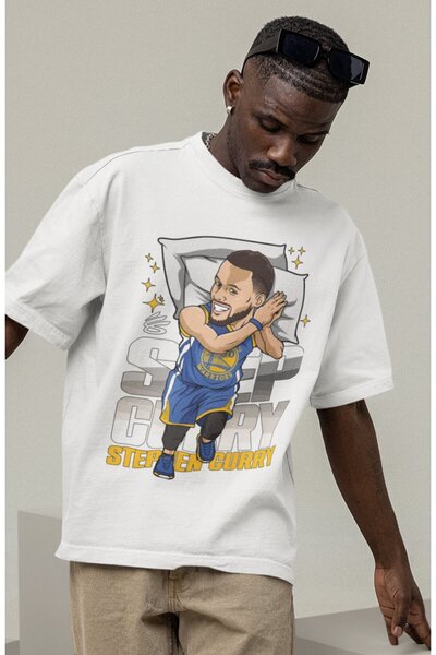 Fuddy Moda Unisex Stephen Curry Štampano T-shirt, majica sa košarkaškom temat...
