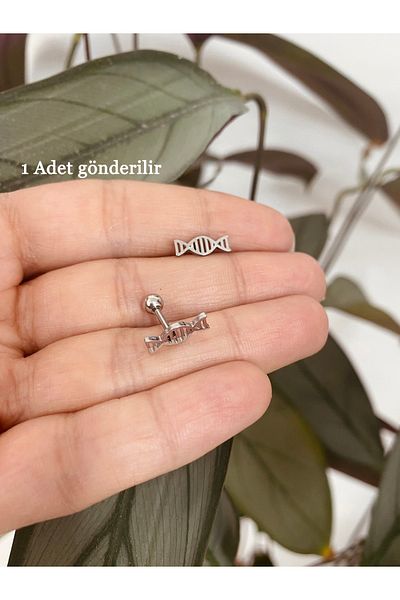 Karınca Piercing Dna Wrapped Surgical Steel Ear Helix Conch Tragus Piercing