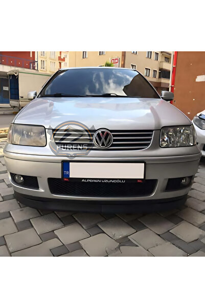 Furens Volkswagen Polo Mk3 1994-2003 6N Uyumlu H lip Esnek Ön Lip 2 Parça Karlık Ön Ek Tampon Altı Dil