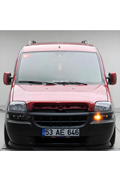 Furens Fiat Doblo 1 2001-2005 Uyumlu H lip Esnek Ön Lip 2 Parça Karlık Ön Ek Tampon Altı Dil