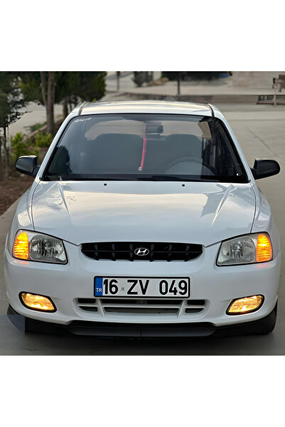 Furens Hyundai Accent Yumurta Kasa 2002-2007 Uyumlu H lip Esnek Ön Lip 2 Parç...