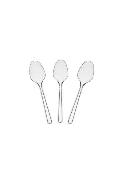 yağız tedarik ملاعق بلاستيكية فاخرة 100 قطعة