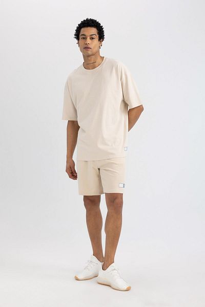 DeFacto Short Leg Fit Slim Fit Sweatshirt Stoff - Shorts A1625ax24sm
