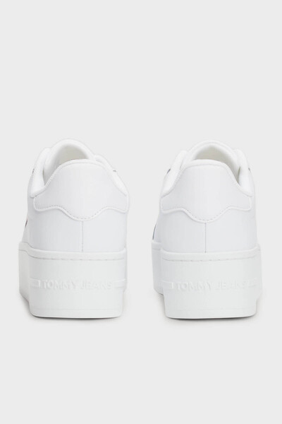 Tommy Jeans Platform Deri Sneaker Ayakkabı AYAKKABI EN0EN02518 YBS
