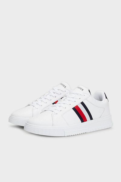 Tommy Hilfiger Kožené Sneaker Boty Pánské BOTY FM0FM04895 YBS