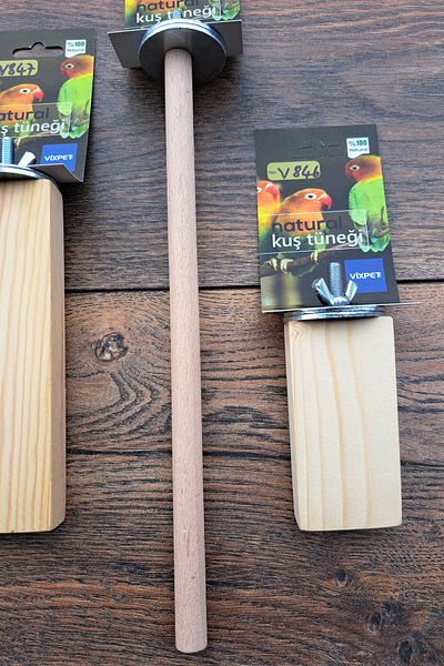 Vixpet Venty 4-Piece Natural Parrot Perch Set |   Companionship |   Forpus |   Sevda |   Paradise - Pedicure Pedicle M112