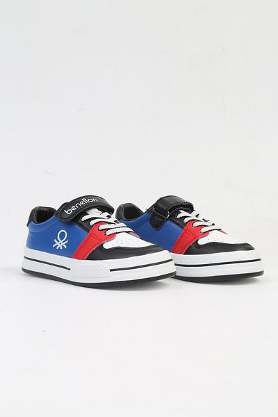 Benetton ®   IMPORT Pantofi sport pentru copii Black Saks Blue BNI-10029