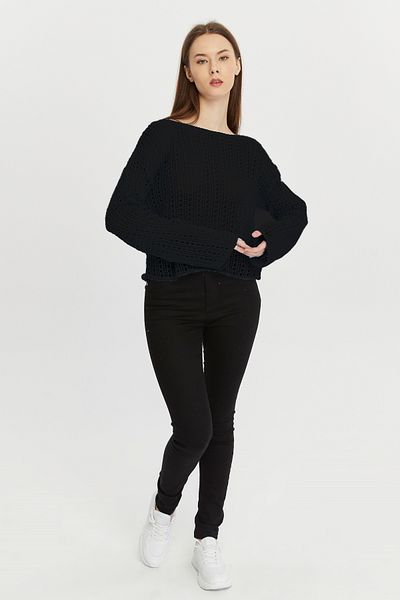 Fanori Woman Μπλούζα από βαμβακερά πλεκτά New Season