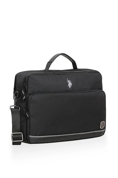 U.S. Polo Assn. U.S. Polo Assn 23628-23631 Briefcase laptop bag messenger bag Macbook BLACK