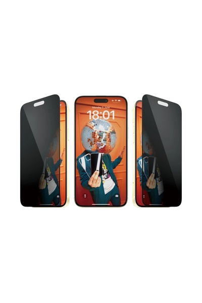 Panzer Glass iPhone 15 Plus UWF Privacy wA Ekran Koruyucu