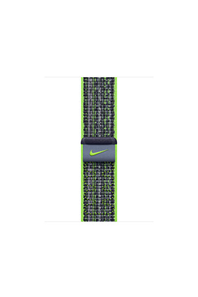 Apple 41 mm Berrak Yeşil/Mavi Nike Spor Loop - MTL03ZM/A