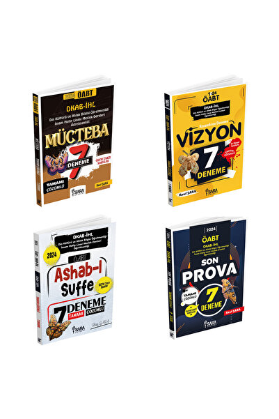 Genel Markalar Kpss Dikab Öabt/Dhbt/Mbsts/İhl 4’lü Deneme