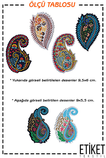 FANTASTIC ARMA Ütü Ile Yapışan Dokuma Arma Seti Patch Yama Şal Desen, Etnik Modeli