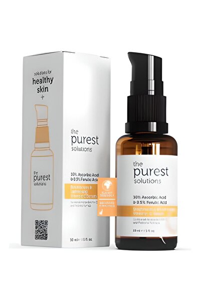 The Purest Solutions C Vit Aydınlatıcı Ve Ton Eşitleyici Bakım Serumu 30 ml %...