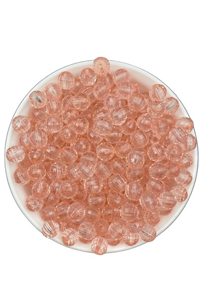 Hedef Bijuteri 10 مللي متر سمك السلمون/المرجان اللون نموذج العالم الاكريليك ا...