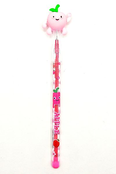 Limmy 1 Piece Apple Patterned Laying Egg Pencil