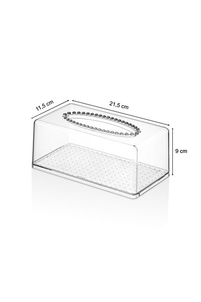 Pazarika Decorative Crystal Beaded Napkin Organizer