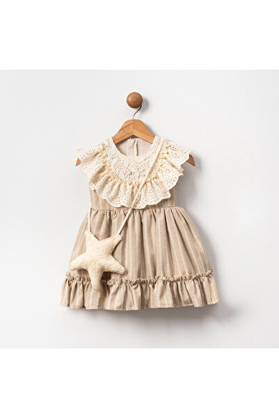 Cumino Çantalı Kız Elbise