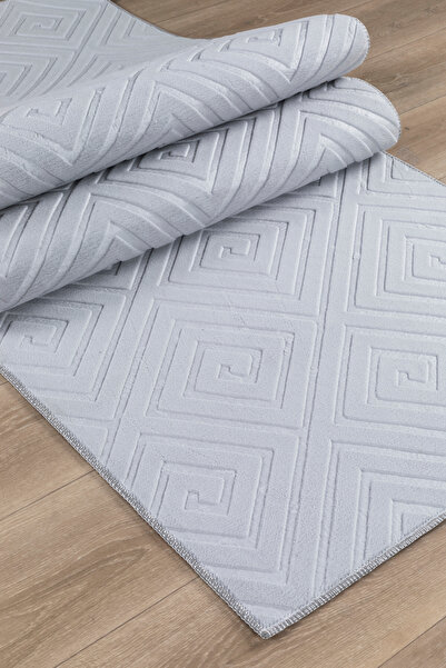 Valery Home Helen Vl Delux Halı Oturma Odası, Mutfak, Antre, Koridor Halısı Gri