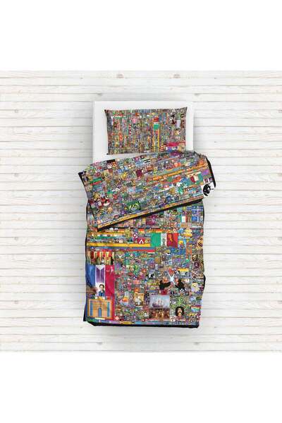 The Lucid Lab Reddit Place Çift Taraflı Nevresim Takımı 160 Cm X 220 Cm