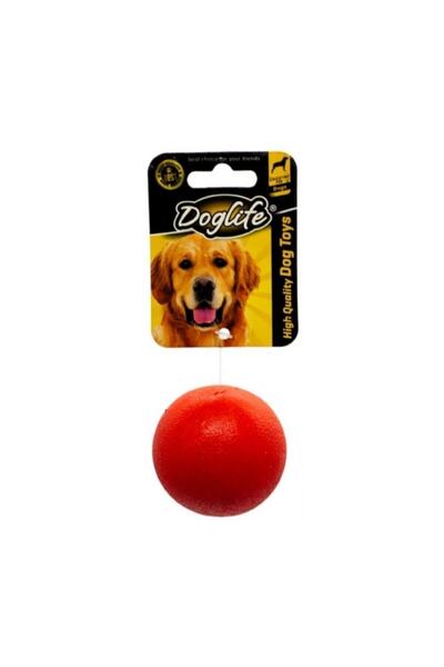 VET 201531 Köpekler Için Sert Plastik Top Oyuncak Çap 20cm