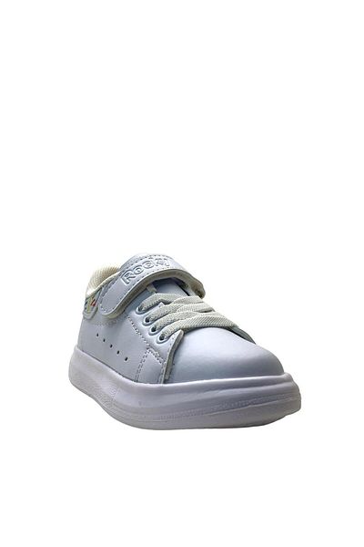 Tuğba Ortopedi 6504 Pantofort alb pentru copii, ortopedic, ușor, unisex