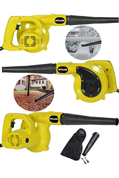 Müller Alman 5200 Wat Çift Kartlı Motor Korumalı Metal Şanzıman Hava Üfleme Ve Emme Temizleme Körüğü