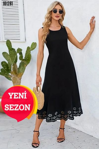 JANES Rochie de vară midi cu imprimeu floral de damă