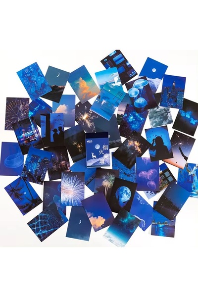 SF SCRAPBOOK KIRTASİYE Scrapbook Vintage Defter Sticker Kitapçığı 50 Yaprak A...