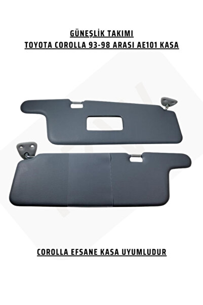 FZW طقم واقي الشمس الداخلي لحقيبة تويوتا كورولا Ae101 بين 1993-1998