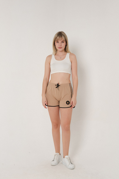 rlt relax time Γυναικείο Μίνι Σορτς - Ανοιχτό Χτενισμένο και Σχιστό