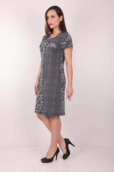 Wild Love Rochie de damă cu broderie în dungi cu fermoar