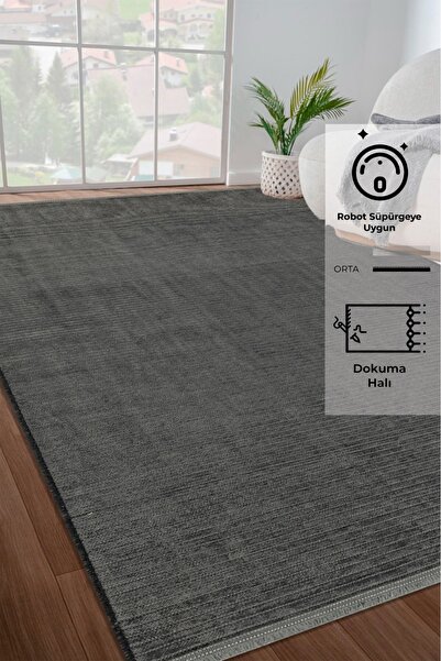 MACRO HOME Dizayn Şönil Dokuma Kayma Yapmaz Makinede Yıkanabilir Leke Tutmaz ...