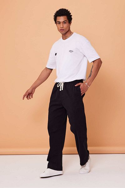 Weyeze Gabardine Trousers Af-Y21012Lns - Waist Elastic