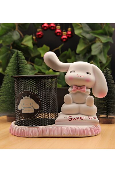 HEDİYEBİZİZ Figurină pentru stilou iepure