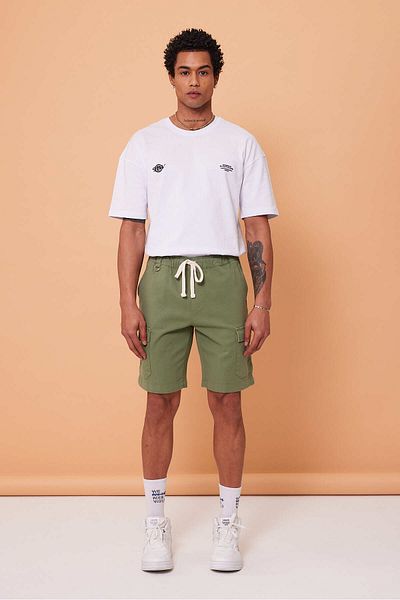 Weyeze Gabardine Capri Cargo Pocket - Af-Y91020Lns
