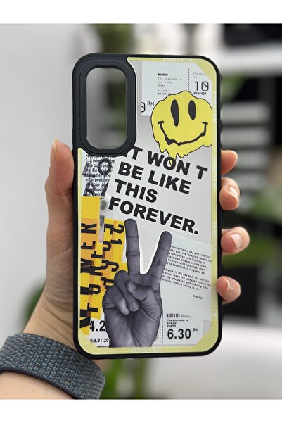 Go Aksesuar Samsung Galaxy A52 Uyumlu Aynalı Forever Tasarımlı Silikon Kılıf