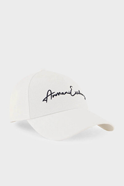 Armani Exchange % 100 Pamuk Gabardin Şapka Erkek ŞAPKA 954224 CC516 01519