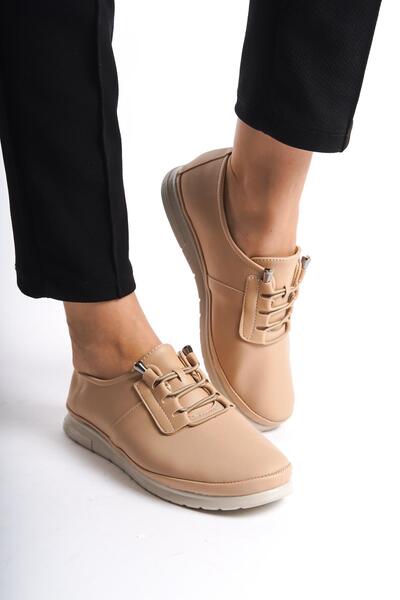 HVZ Exclusive Pantofi de damă casual din piele cu șireturi, comozi și ergonomici