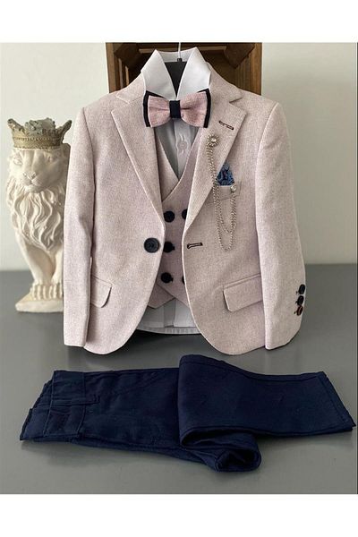 Buse&Eylül Bebe Chain Detailed Boy's Suit