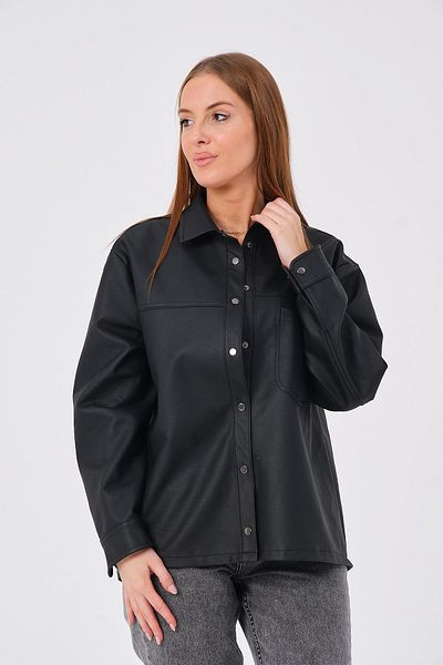 PIQUE Дамско яке с копчета Hscstore черно - LIZ